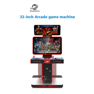 DC12V Arcade Game Machine 32 Inch LCD Pandora Game Box Extreme 3D Arcade Console With 8000 Fighting Games