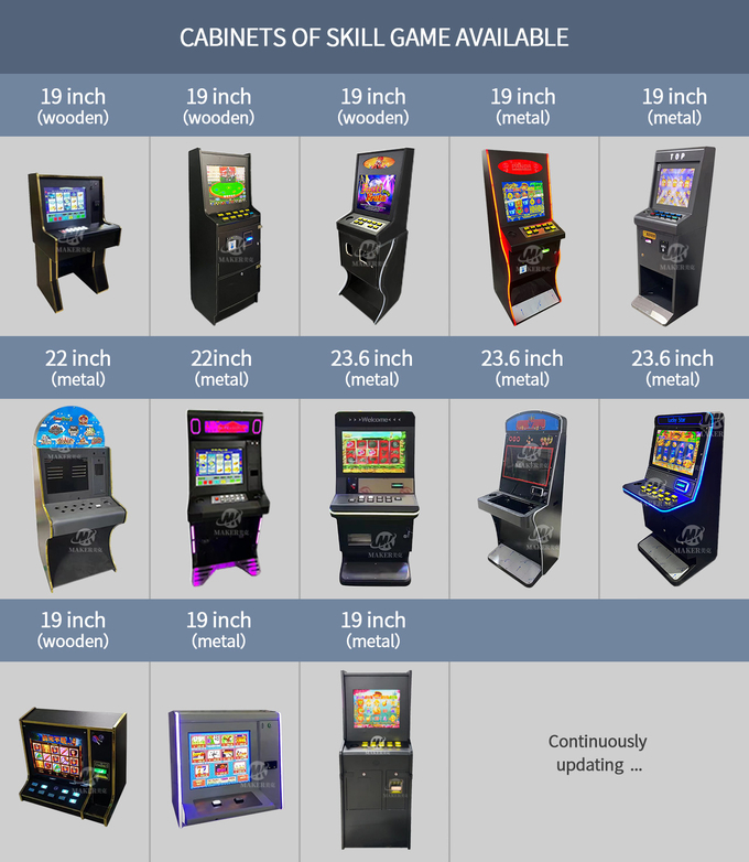 作動させた賭けるスロット ゲーム・マシン110V/220Vの古典19のインチ3を鋳造しなさい